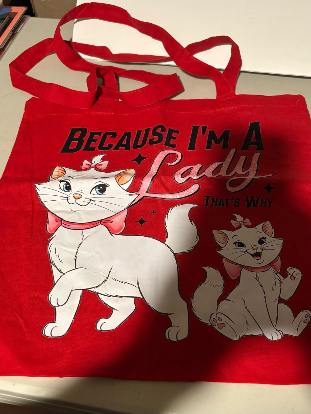 Merie. Aristocrats tote bag. New without tags see comments